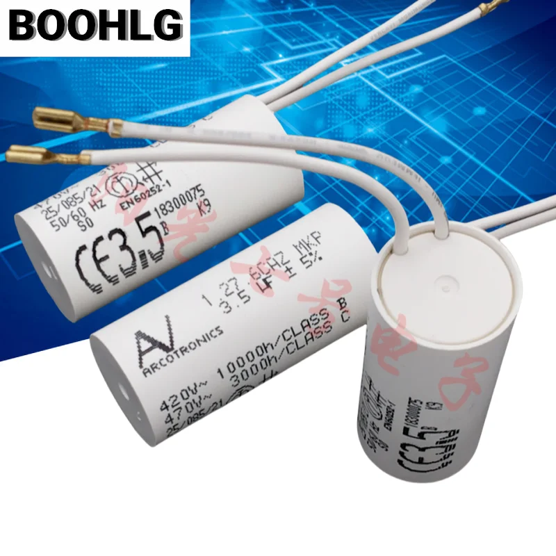 

1PCS AV 3.5uF 1.27.6CAZ MKP motor starter capacitor ARCOTRONICS