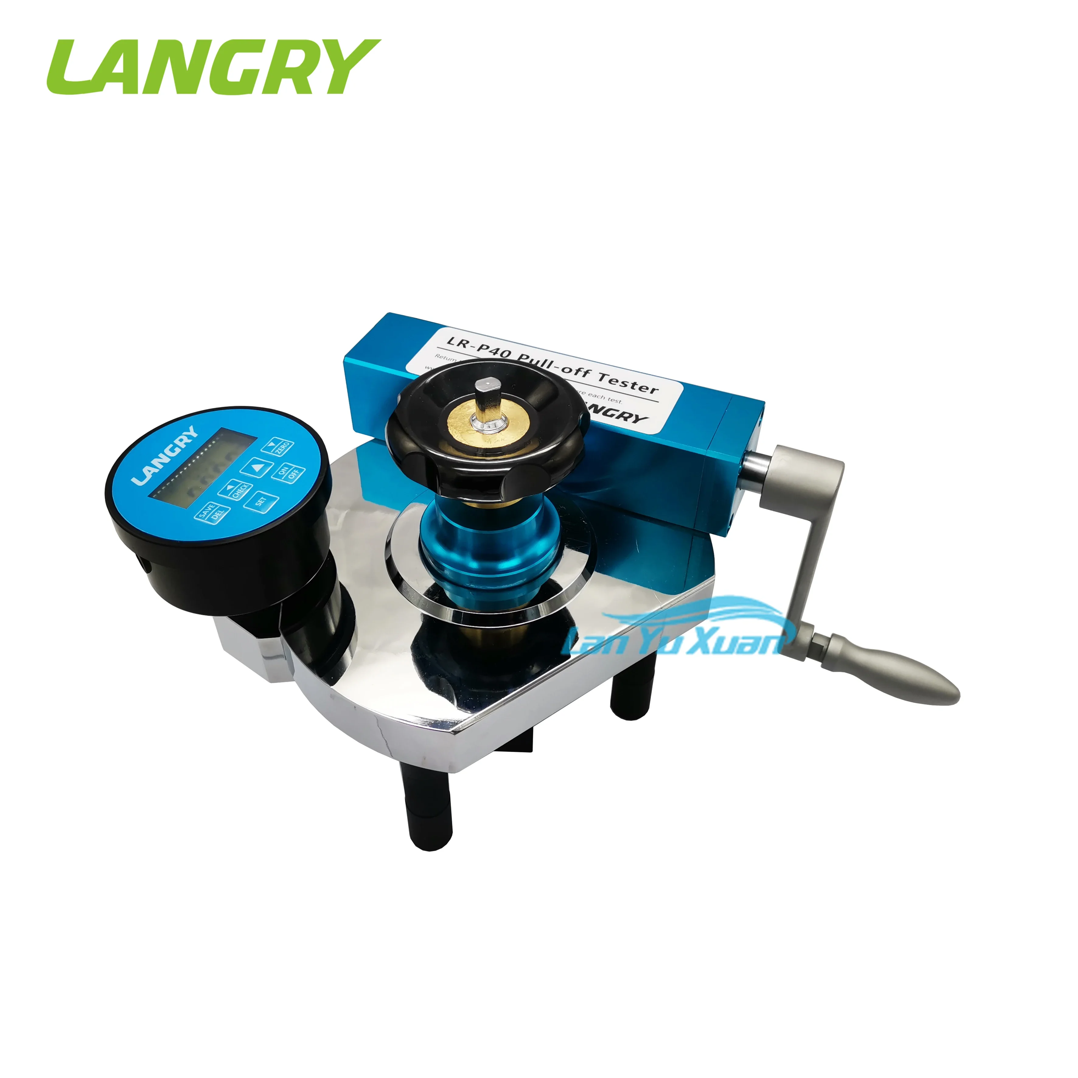 LANGRY LR-P40 Pull-off Tester Concrete Drawing Force Testing For Facing Brick Bonding Strength