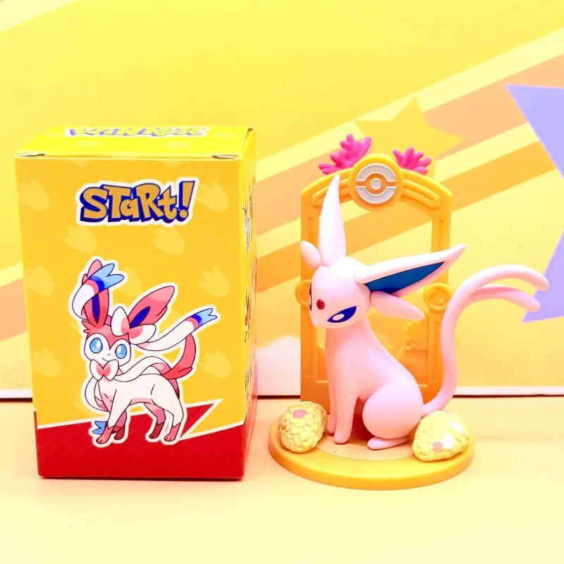 バンダイ スポットグッズ アニメ レッツゴー イブラヒモビッチ ブラインドボックス フィギュア エルフ ポケモン ポケモン フルセット 人形モデル 装飾品 誕生日ギフト