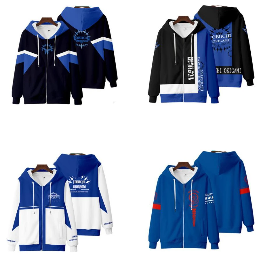 Anime Date A Live 3D Print Women/Men Hoodie Sweatshirt Tobiichi Origami Tokisaki Kurumi Cosplay Zipper Hooded Jacket Outerwear