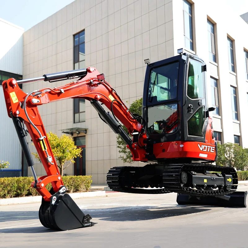 Cheap New 3.5Ton Small Excavator Multifunctional Mini Escavadeira Recruitment Agent Micro Bagger Hydraulic Crawler customized