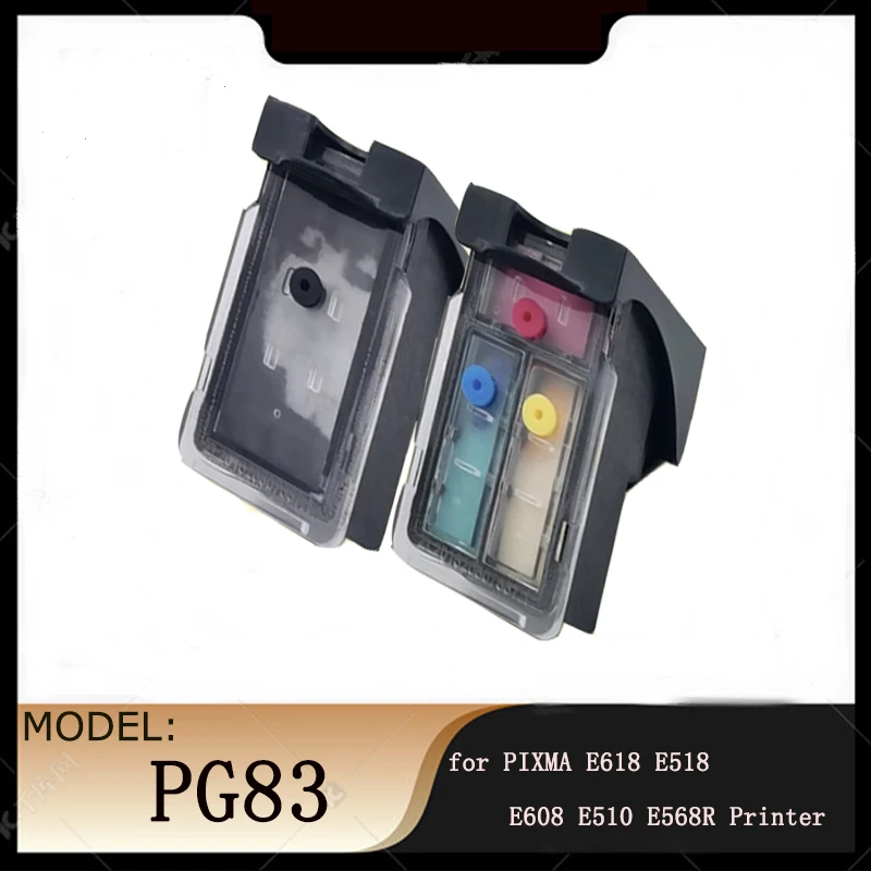 Vilaxh PG83 CL93 for Canon E518 Ink Cartridge PG-83 CL-93 Ink Cartridge E510 E608 E618 Black Color High Capacity Printer