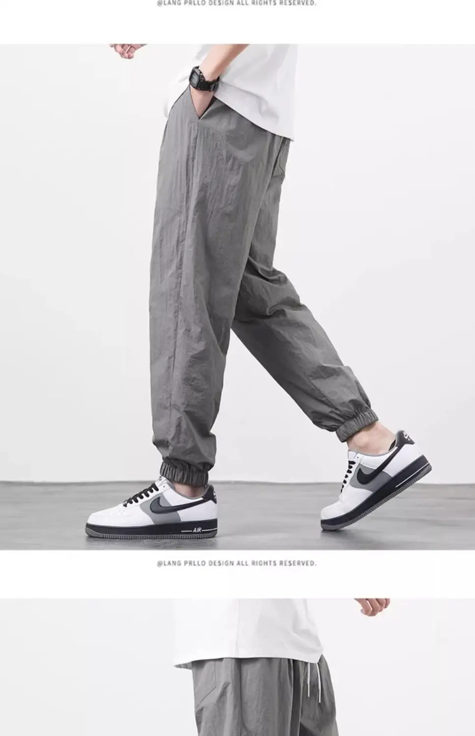 Men's Drawstring Joggers — product detail 9