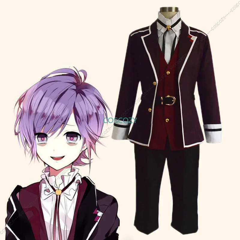 Diabolic Lovers Kanato Sakamaki Cosplay Costume All Size Custom You Cool Men's Uniform