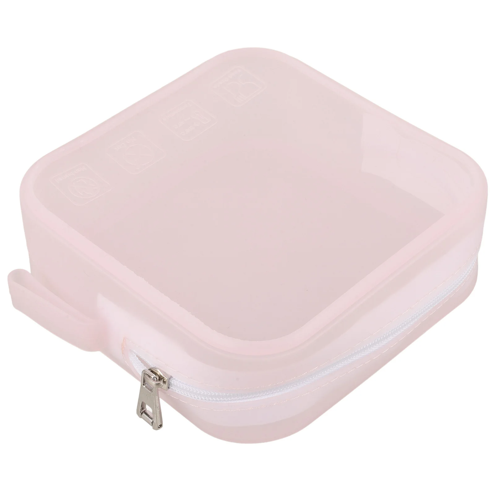 

Silicone Makeup Pouch Travel Toiletry Bag Lightweight Splashproof Leakproof Transparent Bag Makeup Organizer Brush