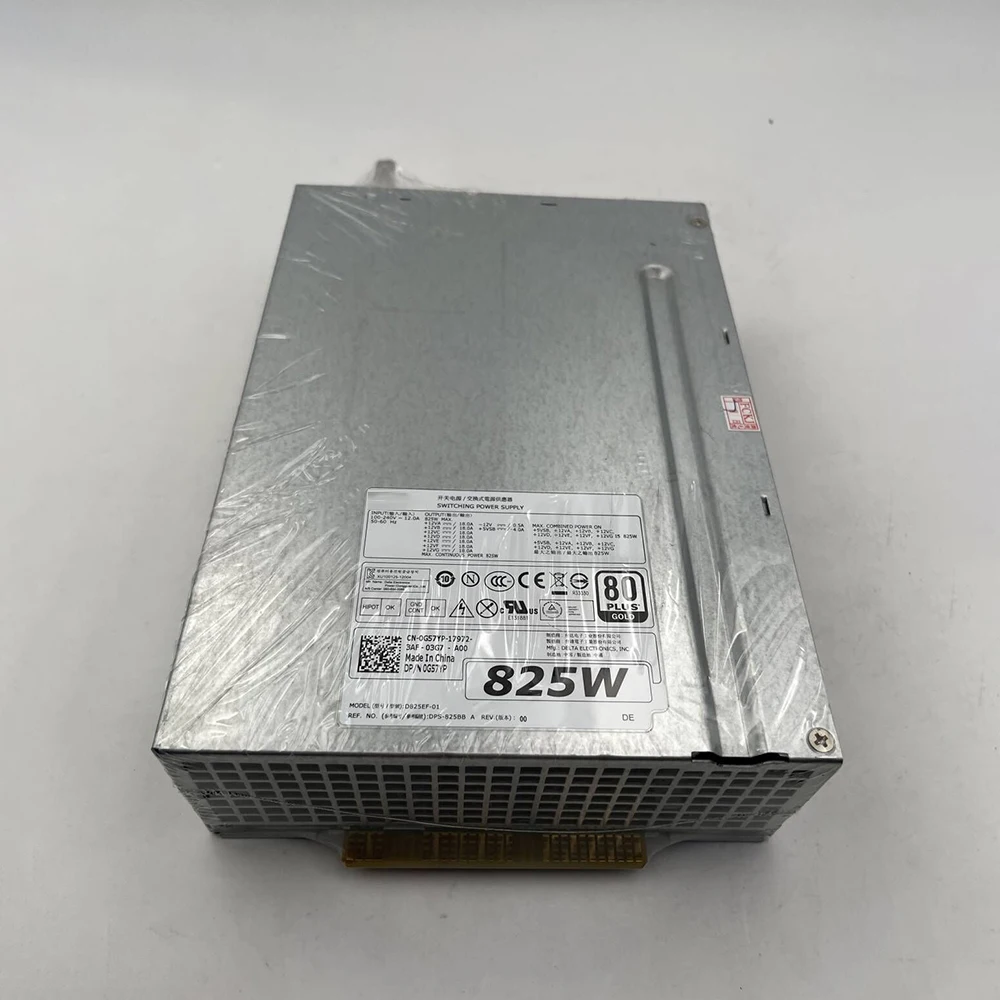 For DELL T5600 T5610 Power Supply D825EF-01 DPS-825BB A 0G57YP 825W D825EF-00