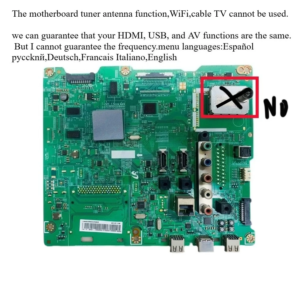 TV Main board BN41-01812A for UA32ES6200R UN40EH5300F UN40EH5300FXZX UA46ES5600M UE46ES5500W UA46ES6800 motherboard