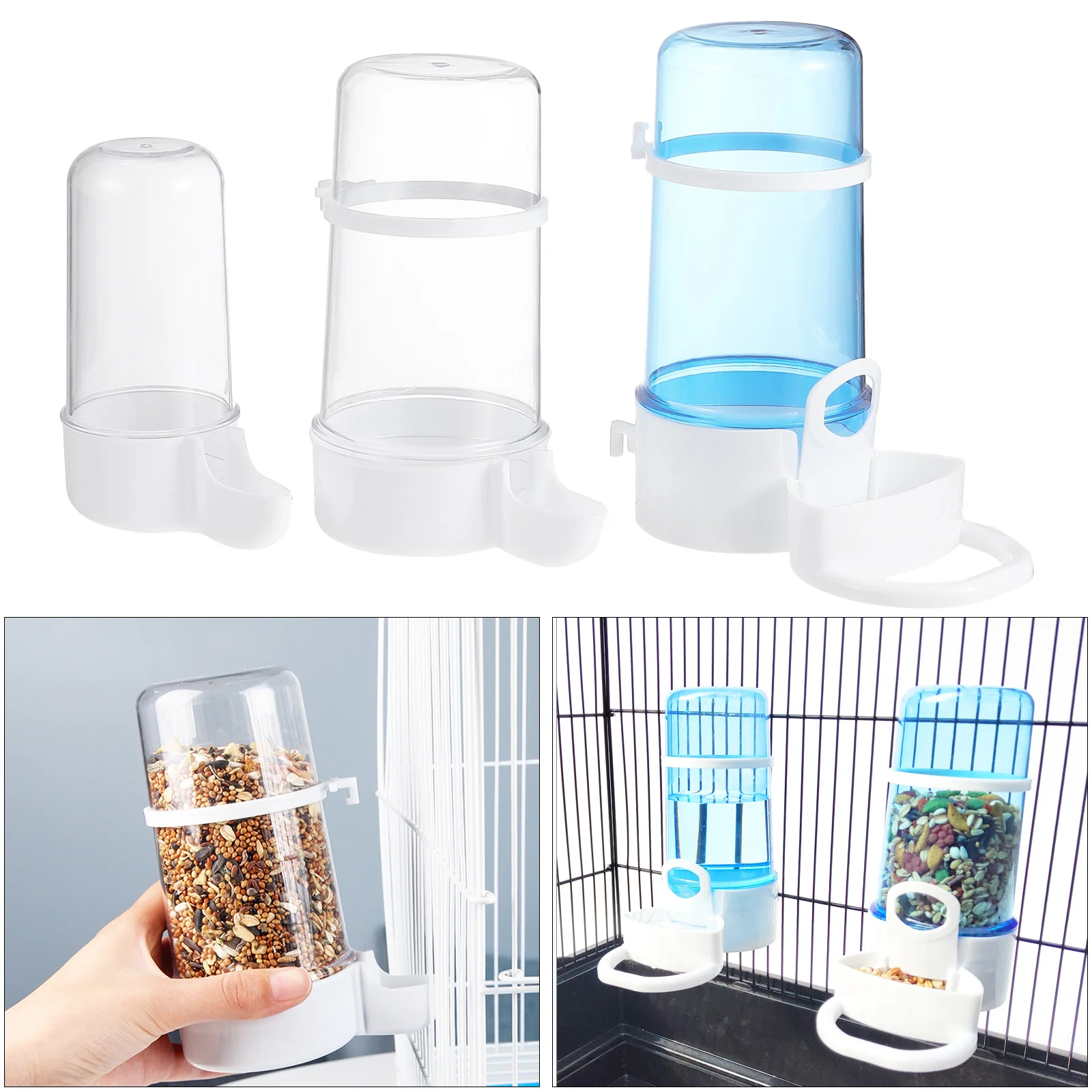 

3Pcs Bird Raising Drinking Bowl Automatic Water Fountain for Small Pets Safe Non Toxic Material Easy to Refill and Clean