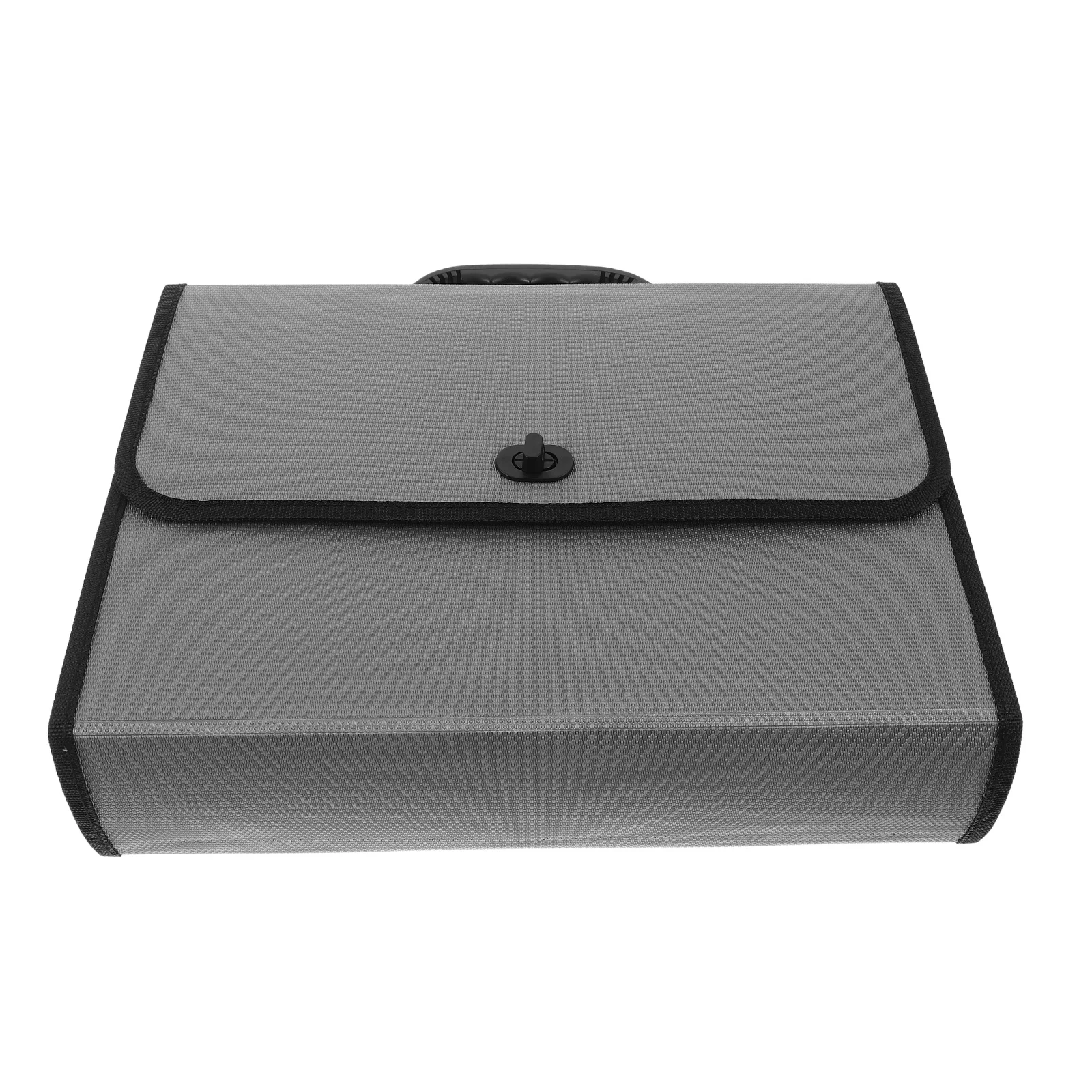 

Accordion File Organizer Expanding File Folder Portable A4 26-Pocket Document Case Handle Buckle Closure Office School Receipt