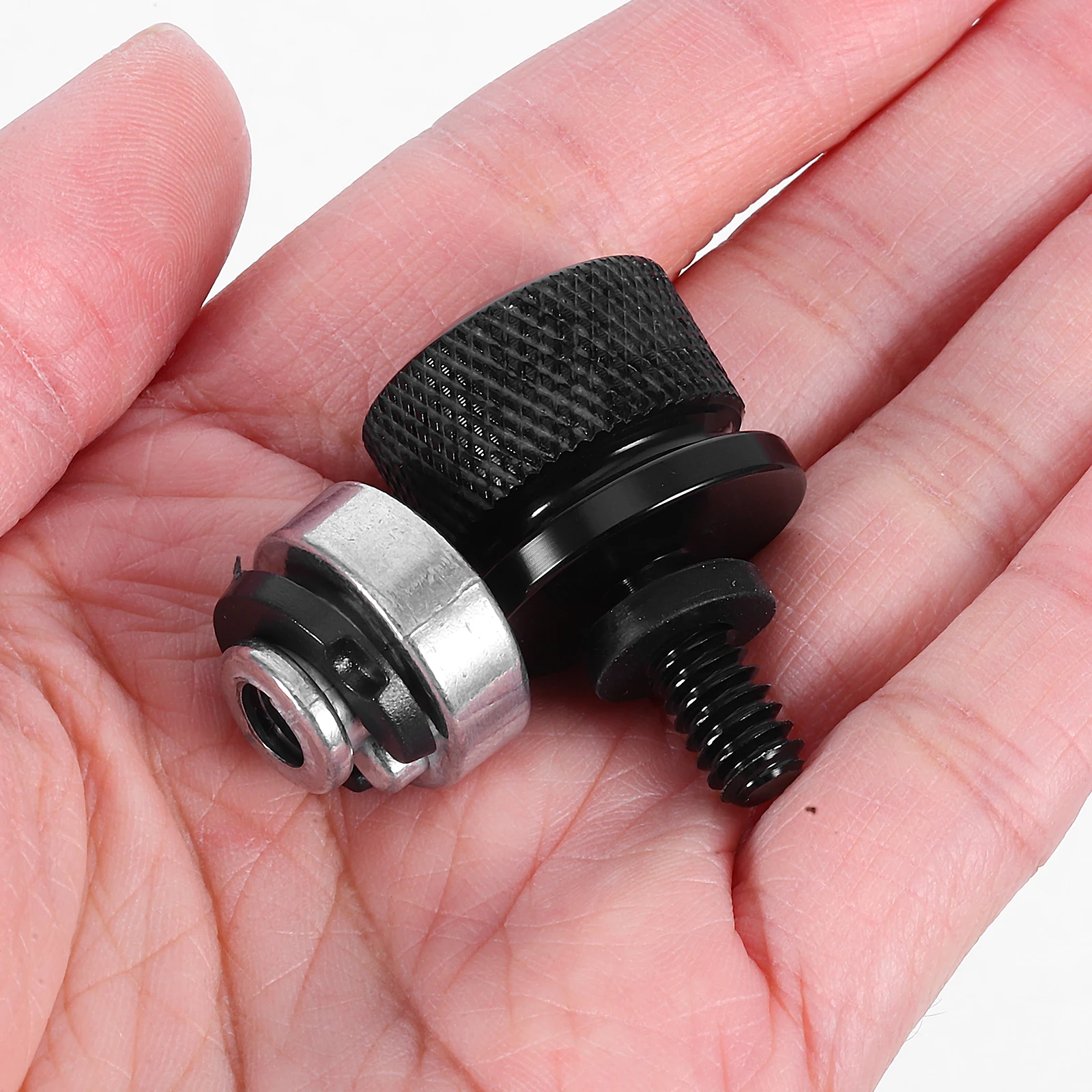 

Motorcycle Seat Cushion Screws Rear Nuts Parts Knurled Bolt Thread Aluminum CNC Durable Quick Installation Small Large Bolts
