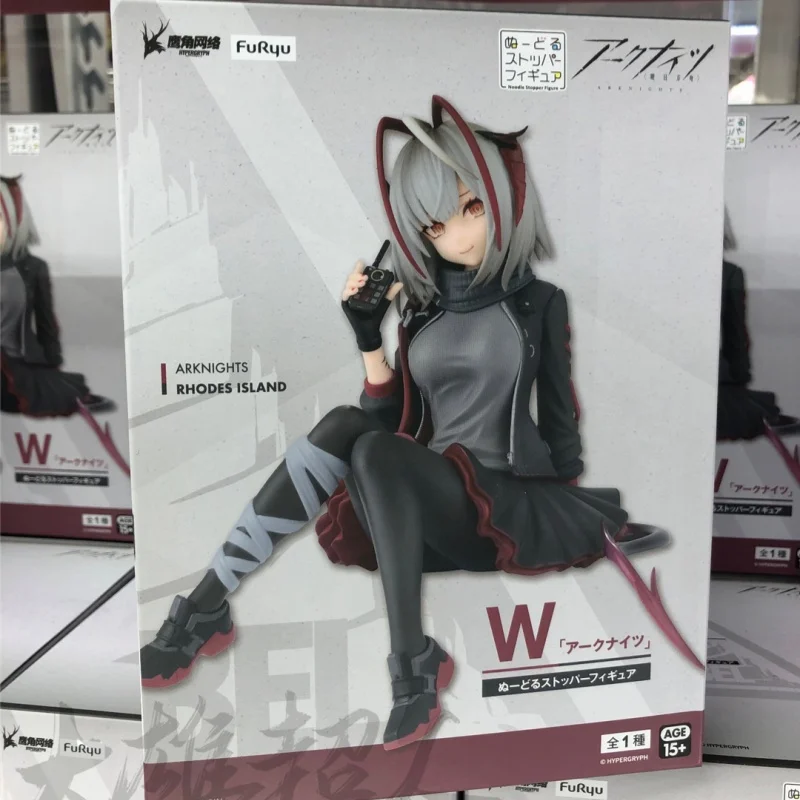 

Original Arknights Kawaii Model Action Figure - W Armed Beautiful Girl for Game Fans Desktop Decoration Collection Toy Gift