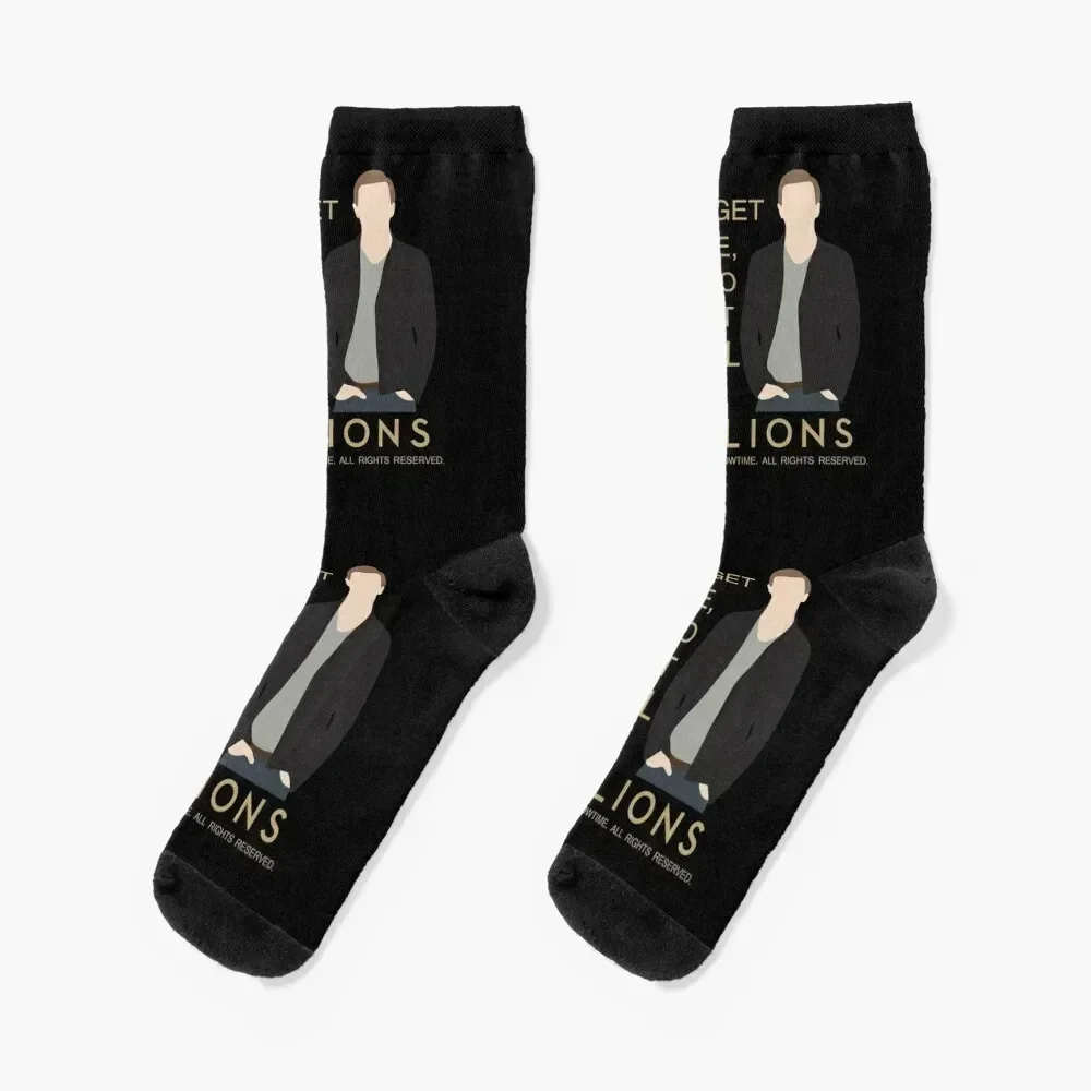 

BILLIONS - Bobby Axelrod Socks Rugby Stockings man gift cycling Woman Socks Men's