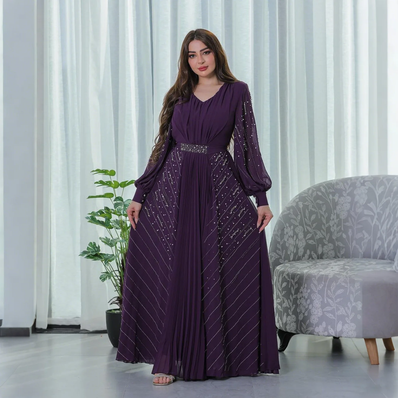 

Абая, Саудовская Аравия, Дубай, бриллианты, шифоновые вечерние платья для свадебной вечеринки для женщин, мусульманский Рамадан, Джалабия, халат, кафтан, арабское платье