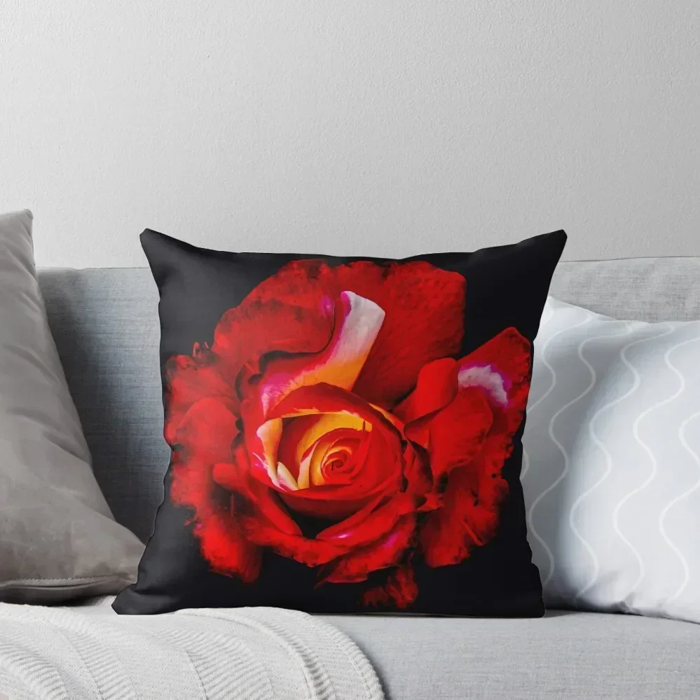 

Red Rose Photo Throw Pillow Luxury Pillow Cover Luxury Sofa Cushions christmas decorations for home 2025 Sitting Cushion pillow