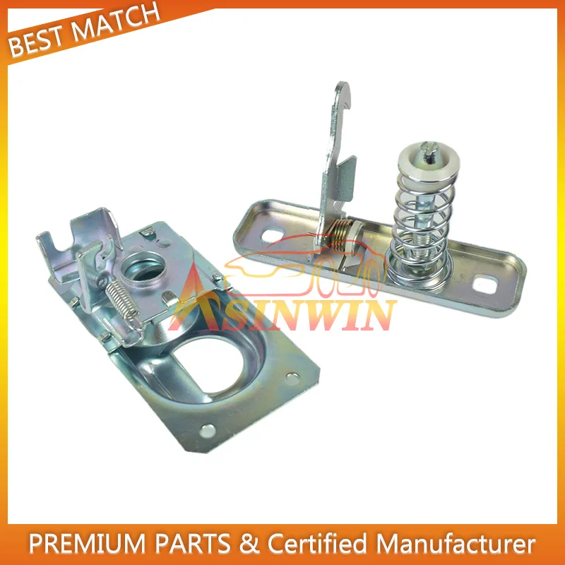 

1Pair Front Trunk Upper Lower Hood Latch Lock For VW Campmobile Eurovan GOLF JETTA 191823507