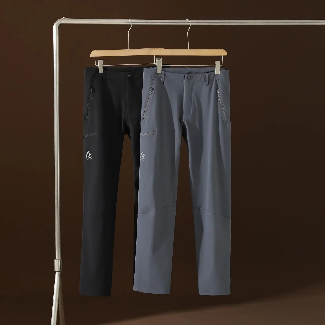 

Windproof Waterproof 3D Tailored Men's Casual Pants Soft ell Straight Leg Versatile Comfortable Autumn Faion