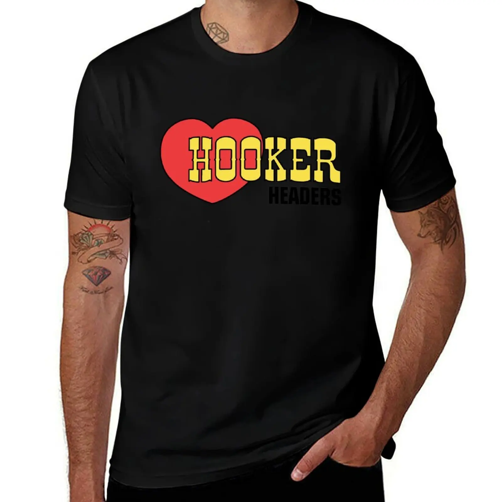 

Headers Hooker T-Shirt Big and Tall Solid Color T-Shirt