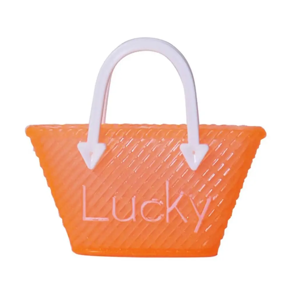 ตุ๊กตากระเป๋าเป้สะพายหลังตุ๊กตาตุ๊กตา Min กระเป๋าถือ DIY น่ารัก LUCKY Shopping Bag Mini Dress Up ตุ๊กตาเจ้าหญิงกระเป๋าถือสาวของเล่น