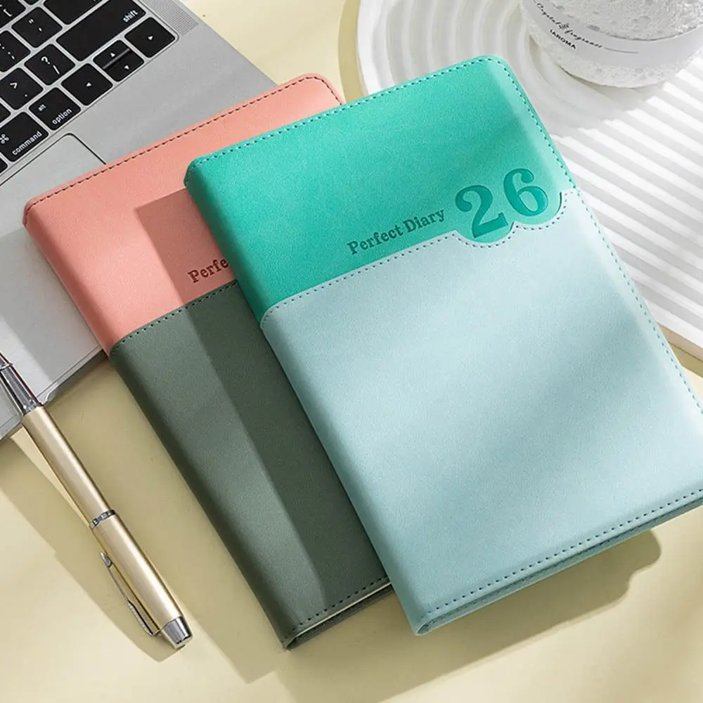 365 Days 2026 Schedule Planner Notepad English Efficiency To-do List Notebook Self-discipline Thick Paper Office Work Planner