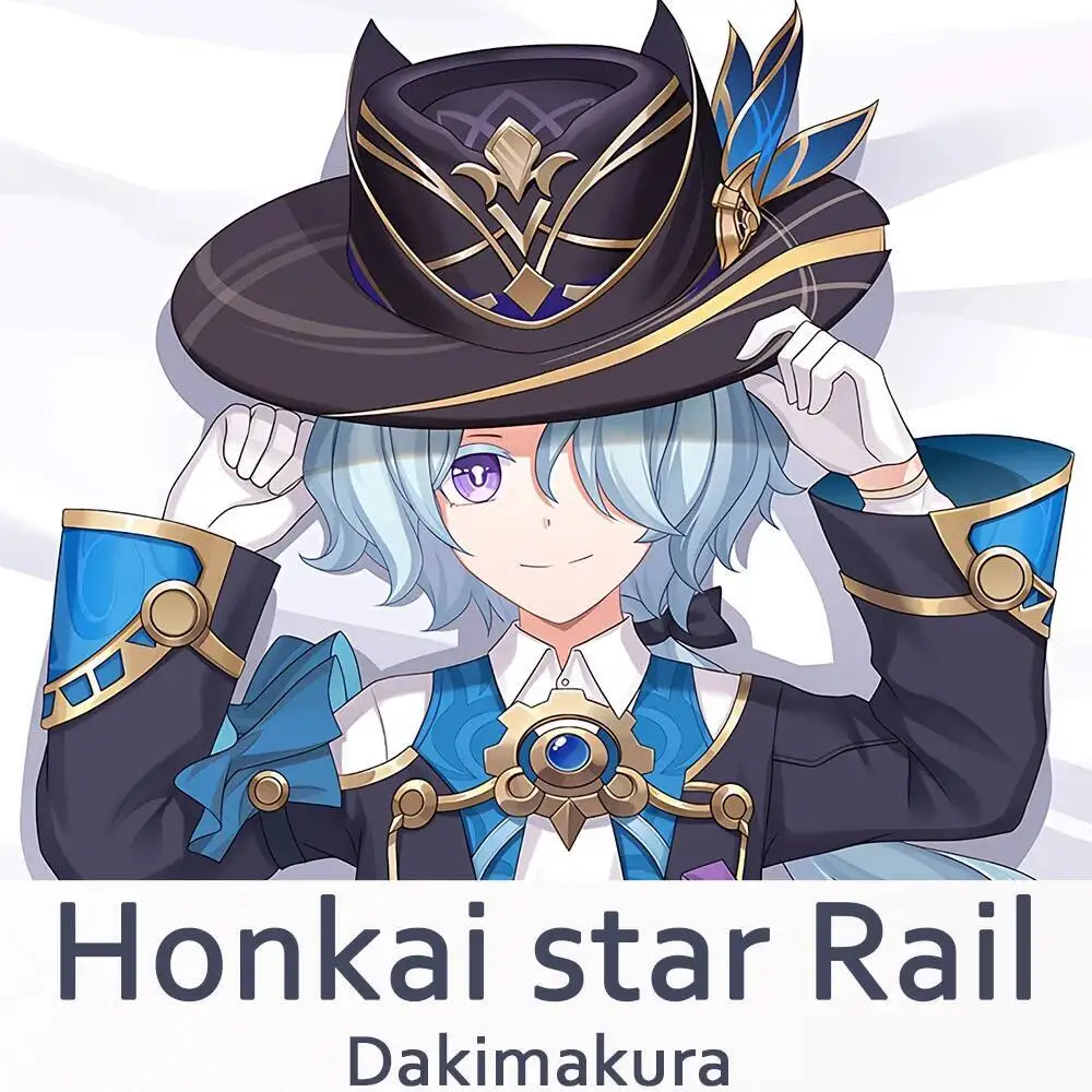 

Honkai Star Rail Misha Dakimakura 2WAY петля чехол для тела аниме наволочка