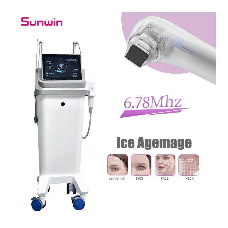 6.78 mhz Monopolar RF Skin Tightening Beauty Radiofrecuencia Facial with Water Cooling System for Face Neck Lifting in Salon Use