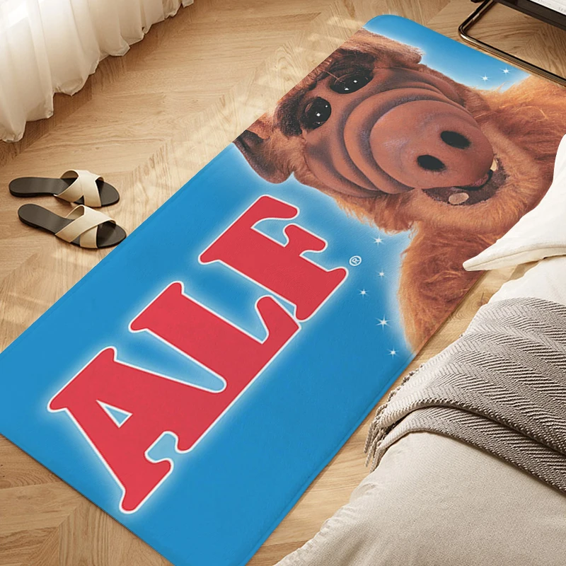 

Custom Doormat Entrance Door Alf Waterproof Bathroom Mat Bedroom Rug Slip-resistant Kitchen Hallway Room Floor Carpet Home