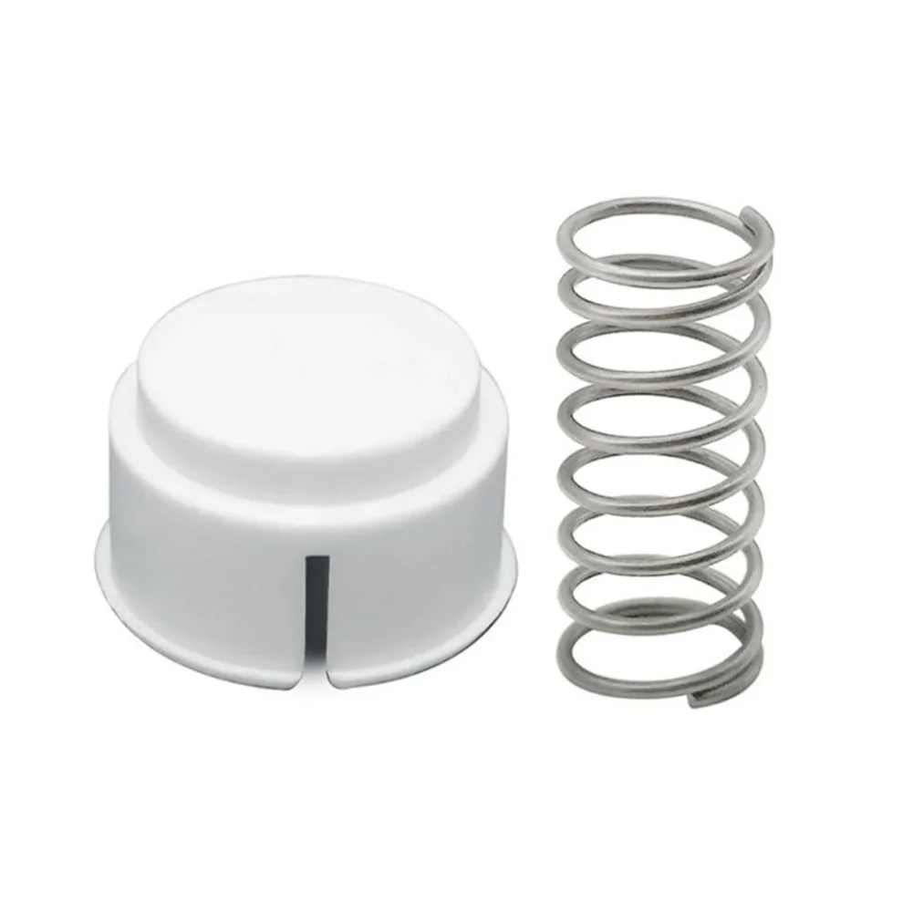 Job Sites Camping White Cooler Latch Kit Upgrade Worn Cooler Components Cooler Snap-back Spring Plastic Button