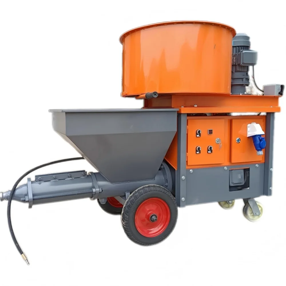 

New Automatic Coating Powder Manufacturers Cement Mortar Spraying Machine Mortar Machine 711