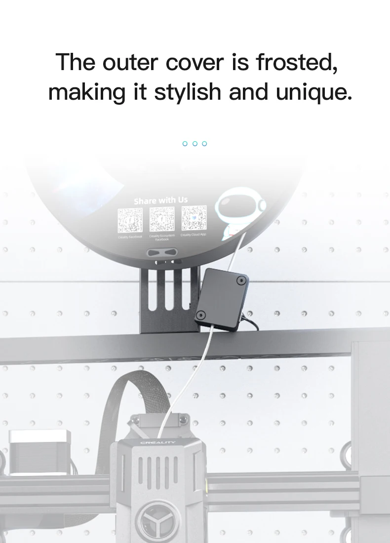 Kit detector de filamento original CREALITY compatível com acessórios de impressora 3D Ender-3 V3 SE_Ender-3 V3 KE