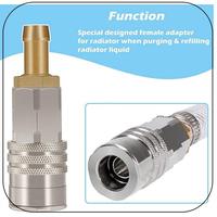 9996049 Fit Radiator Adaptor Forvolvo Trucks D11, D13, D16 Engines Radiator Coolant Drain Hose Head