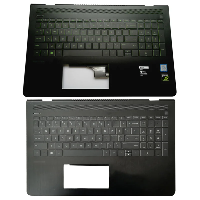 

95%NEW Laptop palmrest upper case Backlit keyboard For HP Pavilion Power 15-CB 15-CK TPN-Q193 TPN-C201 15-cb035wm 926894-001