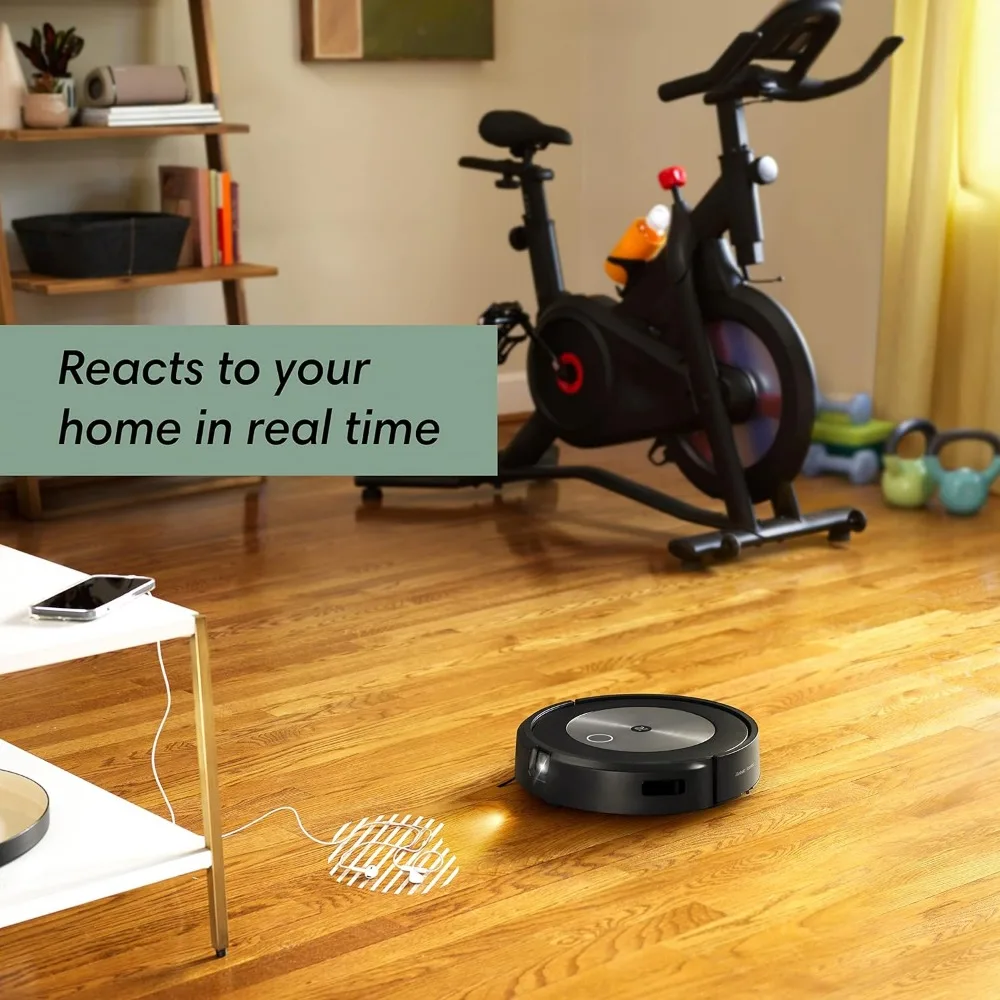 Self-Emptying Robot Vacuum – Identifies and Avoids Pet Waste & Cords, Empties Itself for Up to 60 Days, Smart Mapping,