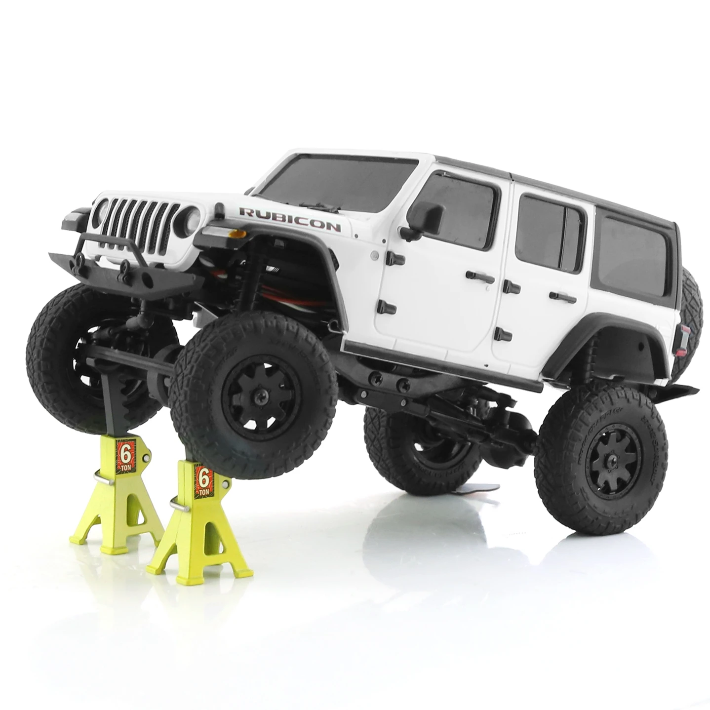 Simulação Metal Altura Ajustável Jack, Peças de Atualização, 1:18, 1:24 RC Crawler, Axial SCX24, AX24, TRX4M