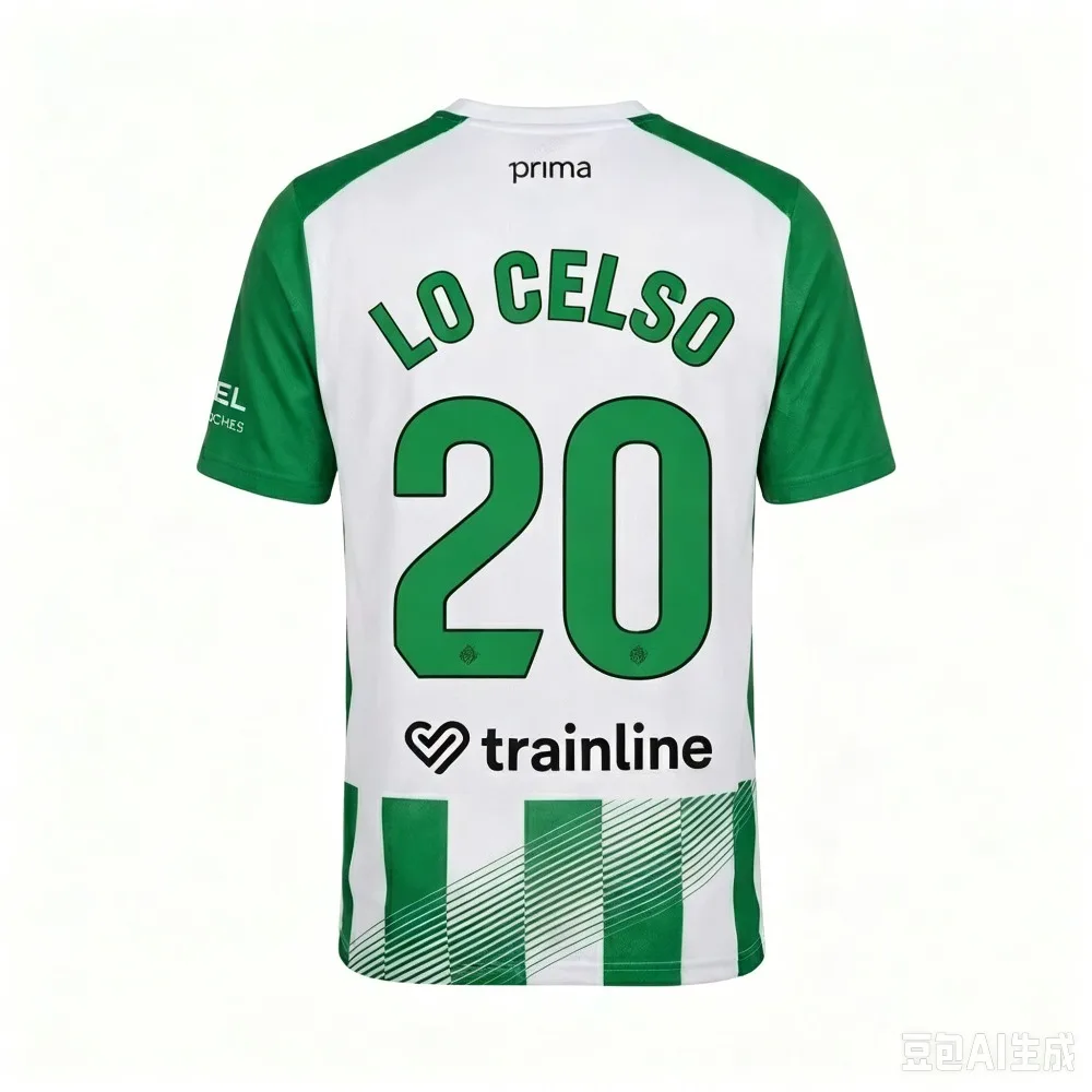 202627 Betis Antony Isco Football Jersey Men Summer New 3D Sports Football Fashion T-shirt Breathable Quick Drying Unisex Jersey