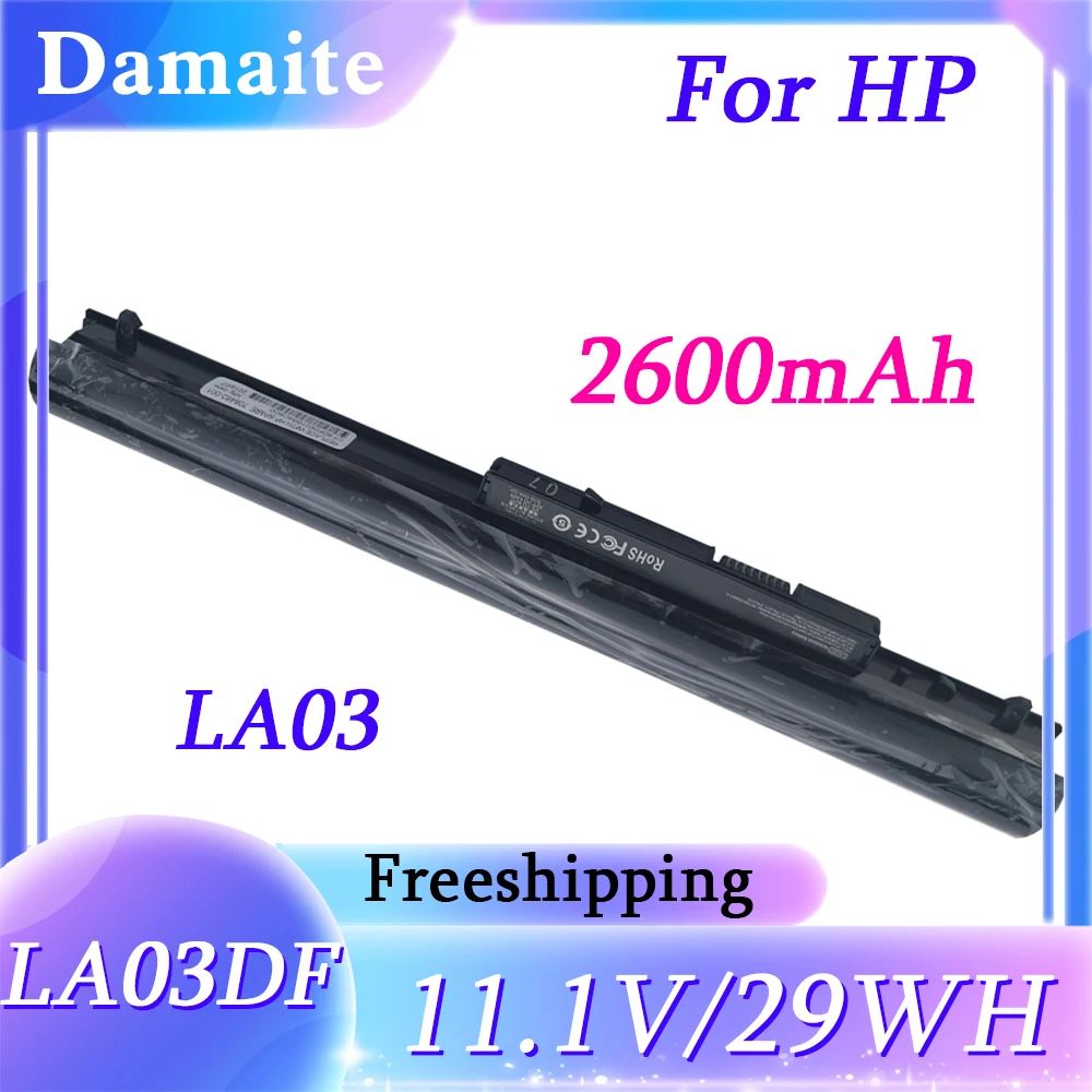 

LA03DF LA03 11.1V 29Wh Laptop Battery for HP Pavilion 15-N200EI 14-Y 14-N221SA 15-F271WM 15-F272WM HSTNN-DB6N HSTNN-IB6R