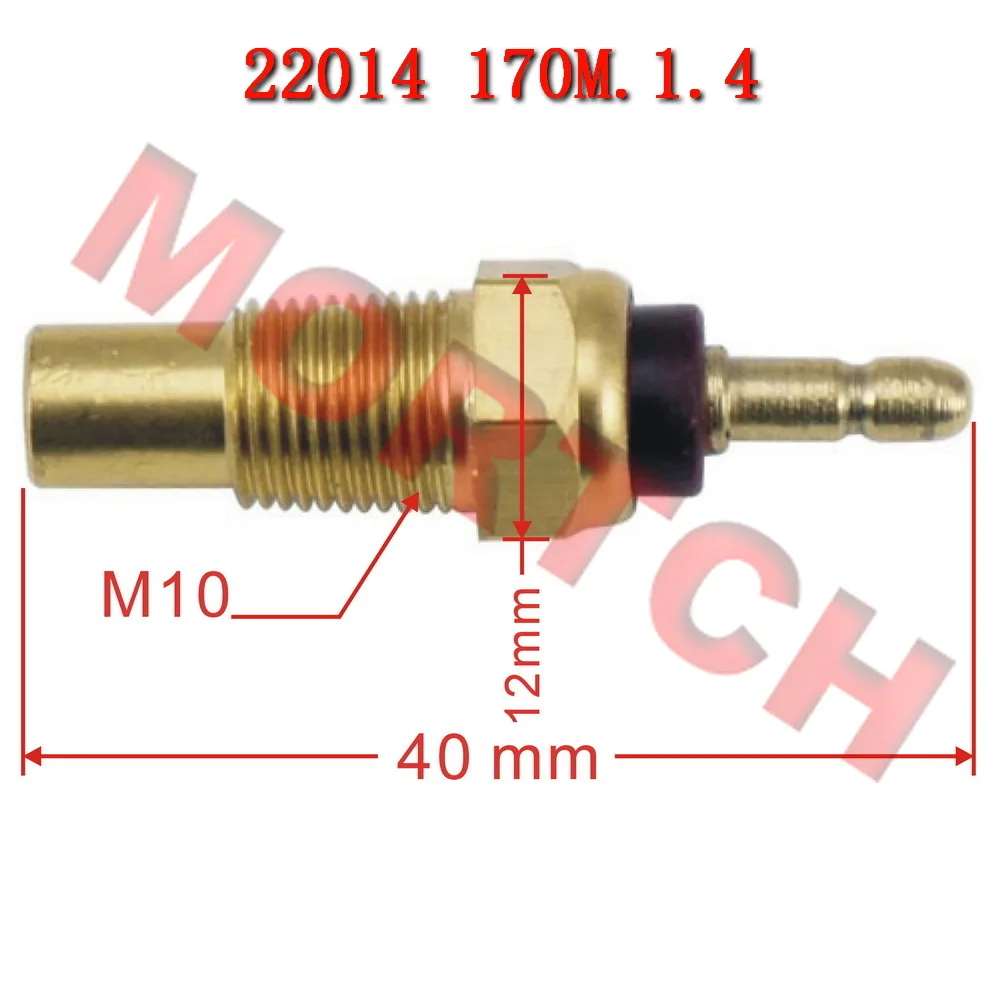 

Original Linhai 250 260 300 400 Water Temperature Sensor LH170M.1.4 for Yamaha YP250 LH170MN Linhai VOG 250-300cc engine