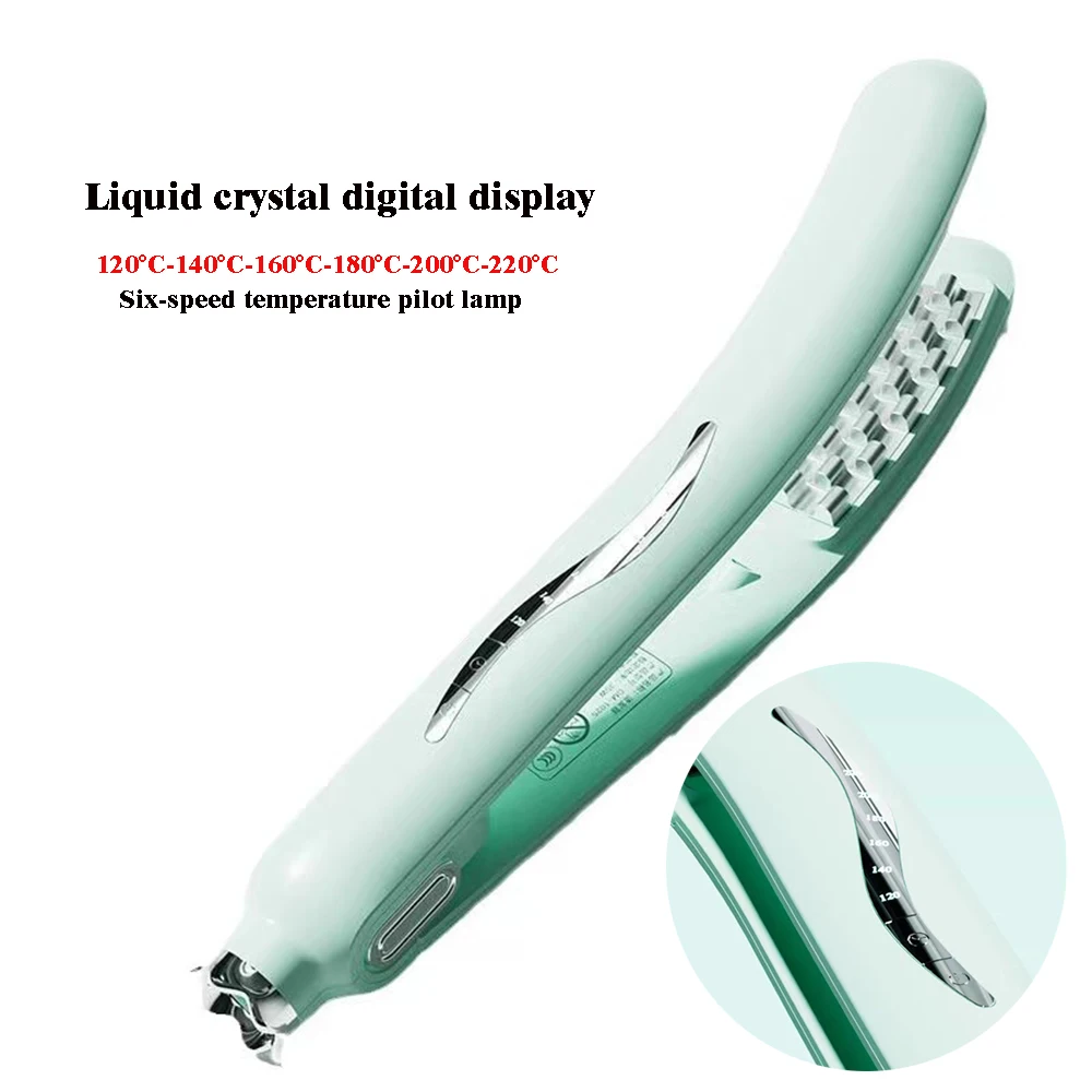 Hair Iron Ceramic 3D Grid Hair Crimper Professional Volumizing Curling Iron Corn Perm Fluffy Splint Flat Iron Hair Styling Tools