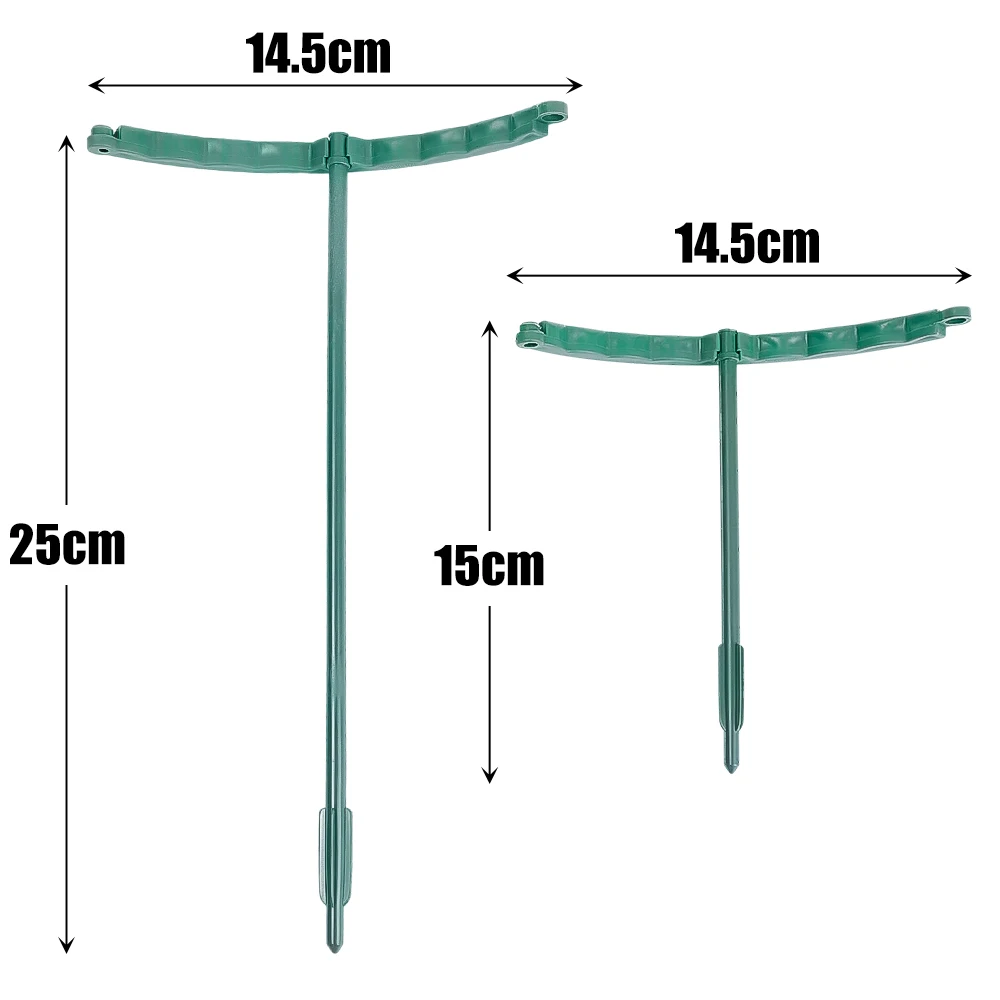 Plastikowa roślina wsparcie stos ogrodowy pół-okrągłe oprawki stoisko wspinać się po kwiaty rosnące kwiat balkonowy uchwyt na bidon narzędzia