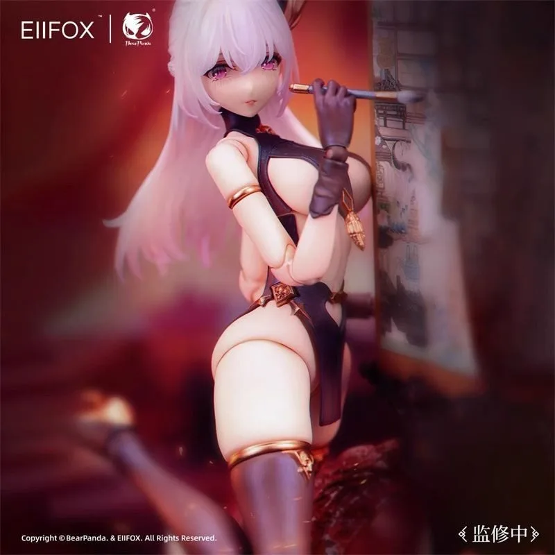 Eiifox&Bear Panda Huaxia Gods and Ghosts 1/12 Finished Product Movable Puppet Figurine Painted Skin Character Gifts for Friends