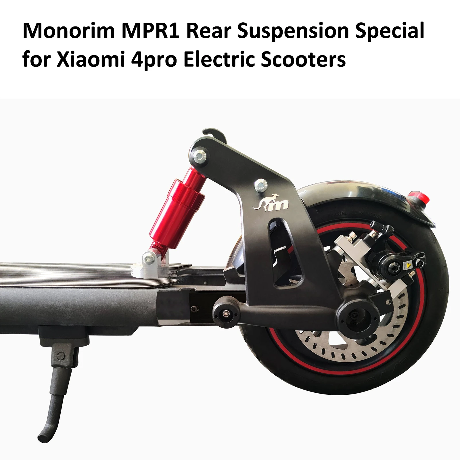 Monorim MPR1 Rear Suspension for Xiaomi 4 Pro Electric Scooters 4PRO Rear Shock Retrofit Enhanced Shock Absorbing Accessories