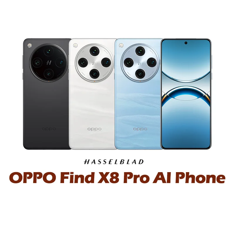 NEW OPPO Find X8 PRO AI 5G AMOLED 120HZ NFC Google play 5910 mAh 80W Android 15, ColorOS 15 Dimensity 9400 50 MP Camera Laser AF