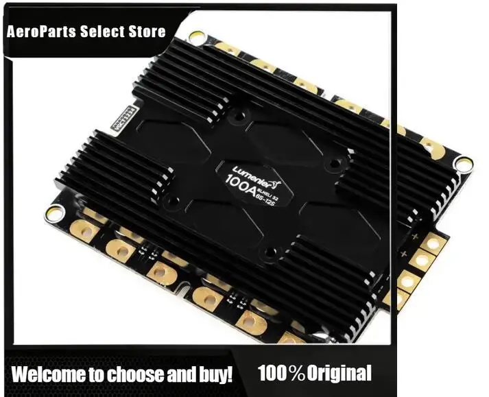 APStoreLumenier ELITE PRO 100A V2 6-12S Large Current HV AM32 4-in-1 ESC Speed Control X8 Cinelifter For RC FPV Drone Quadcopter