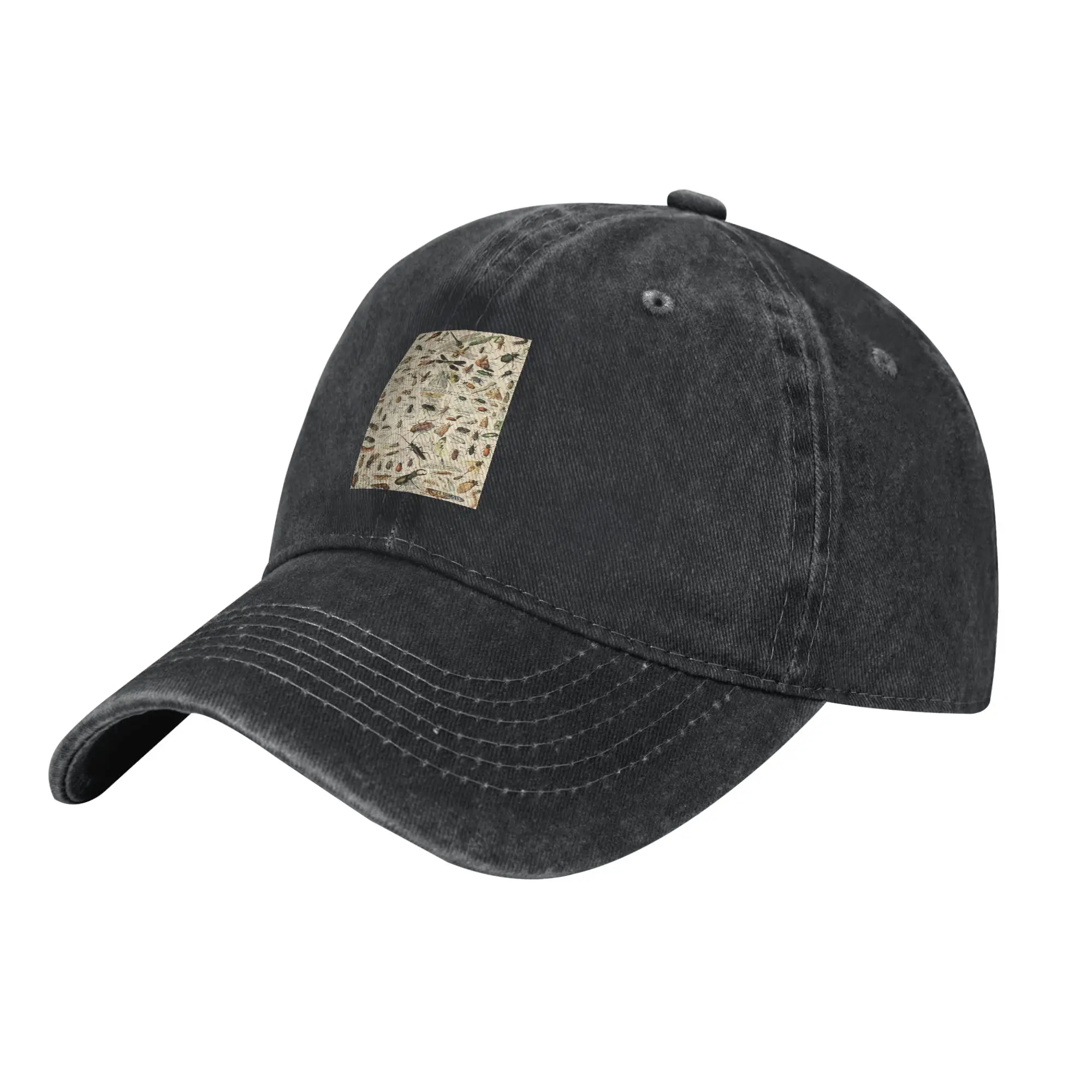 Vintage Insect Fashion Baseball Cap  Leisure Visors  Youth Activity Visors