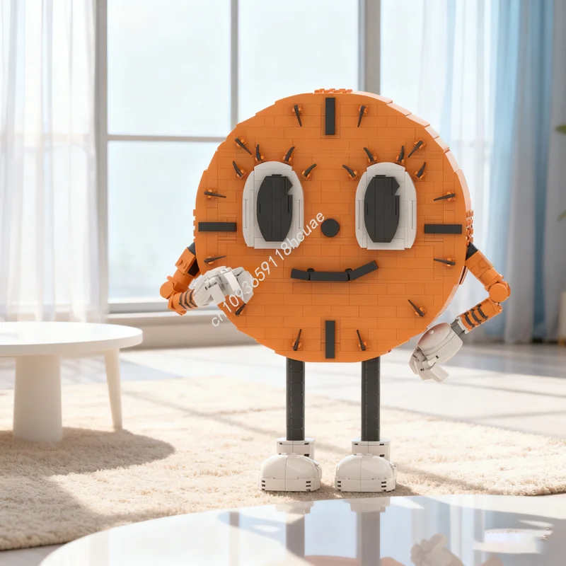 

953 шт. MOC Miss Minutes TVA знак Марвел супер модель игрушки строительные блоки архитектура сборка DIY идея Рождественский подарок кирпич