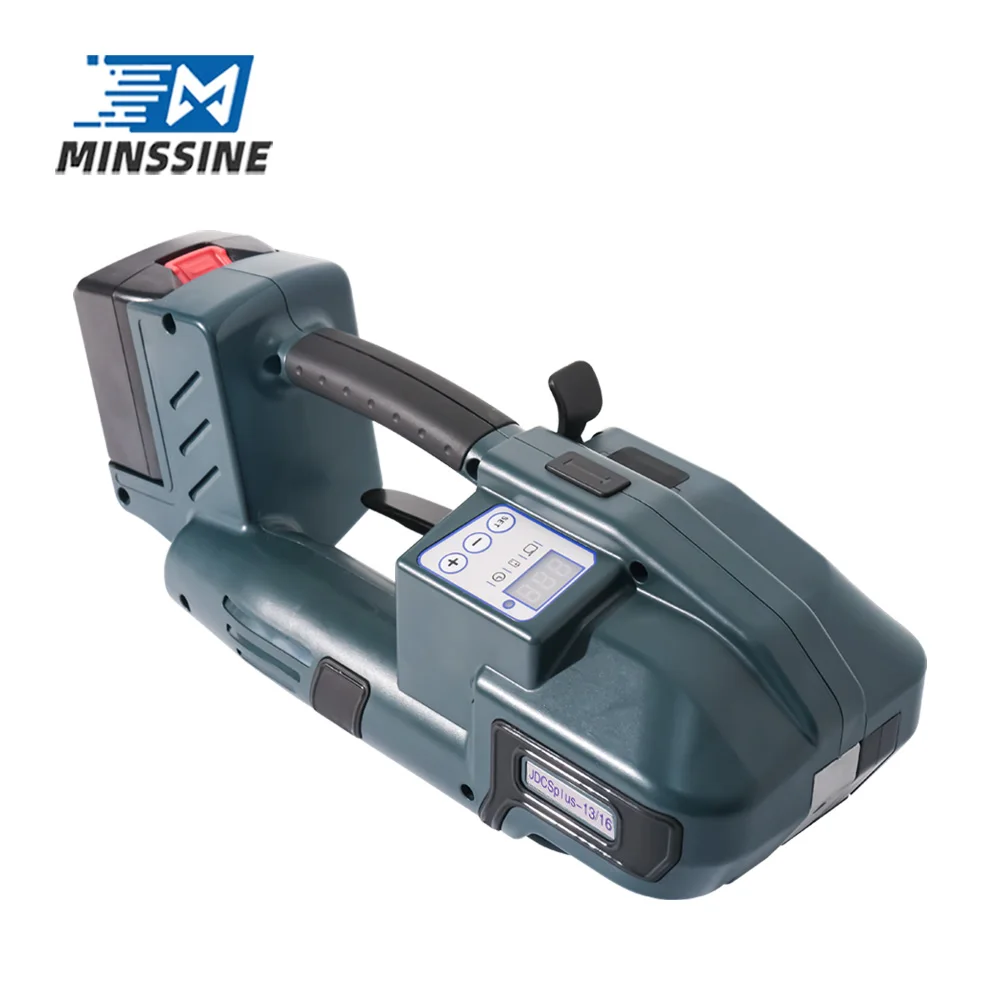 

Semi Automatic Electric Battery Powered 13-16mm Width Packing Straps Strapping Machine For Product Packing