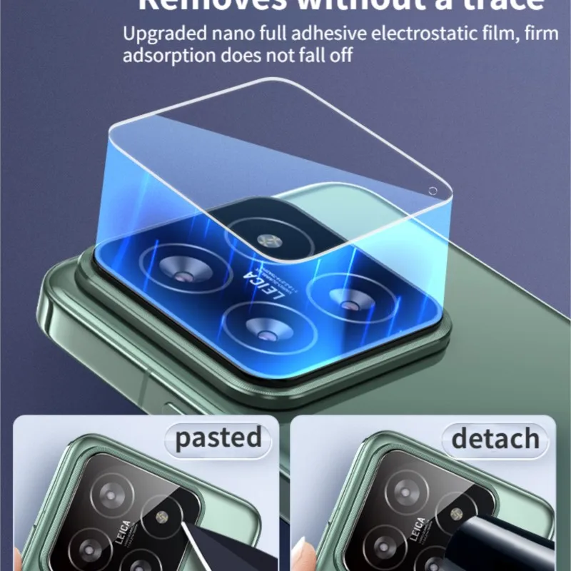 

1/2Pcs SmartDevil HYun Glass for Xiaomi 14Pro 15Ultra Camera Protector Anti-scratch Wear-resistant Diamond Lens Film Protector