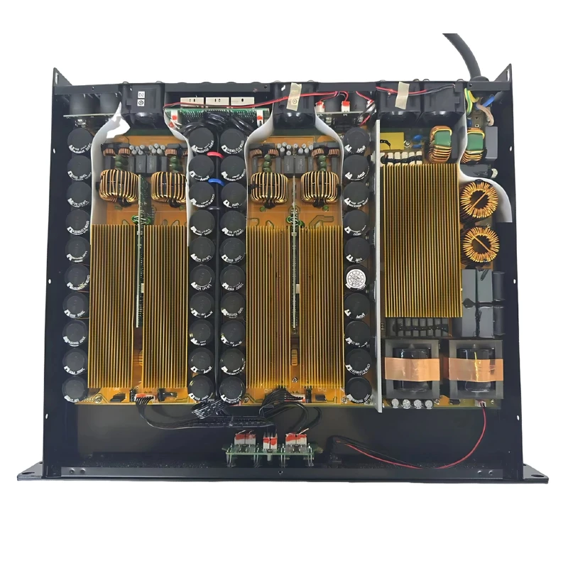 Amplifier D41650 Professional Class D Power Amplifier 4 4x2800W Metal Shell