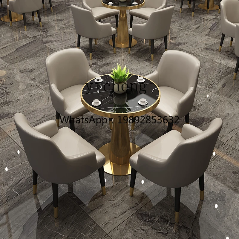 

XLL Zws. Negotiate table and chair lobby beauty salon sofa lounge area table and chair combination