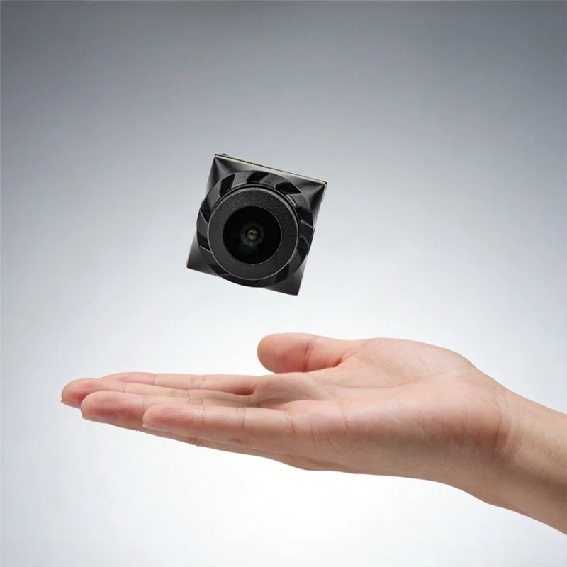 HGLRC L2 1800TVL FPV Camera, 125°x76° FOV, 5-40V, 3D Noise Reduction, Night Vision 0.01Lux, Lightweight 6.8g.