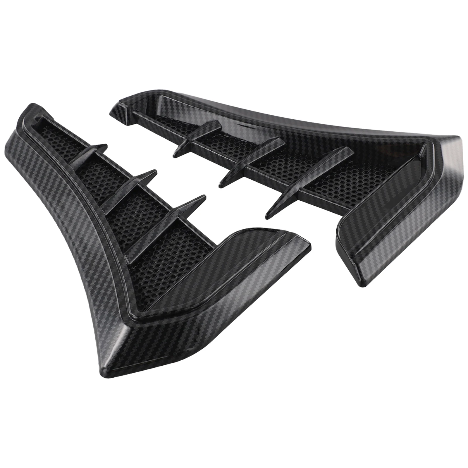 For Car Decoration Air Flow Intake Grille High Universality Fitment Stable Characteristics ABS Plastic Material